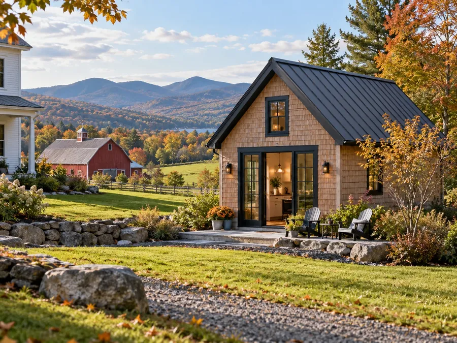Vermont autumn ADU